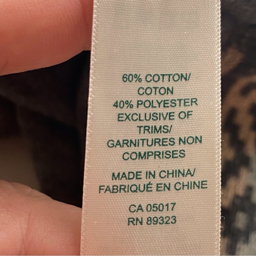 Roots Canada Fair Isle Open Cardigan Sweater Blue Nordic Knit Size Medium Office - Picture 11 of 15